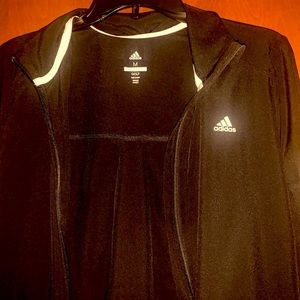 Adidas zip golf windbreaker jacket size M